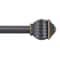 Kenney Mfg Kenney Beckett 5/8" Standard Decorative Window Curtain Rod, 48-86", Oil Rubbed Bronze KN71647V1 - alternate 1